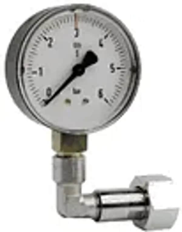 Manometer mit T- oder Winkel-Stück